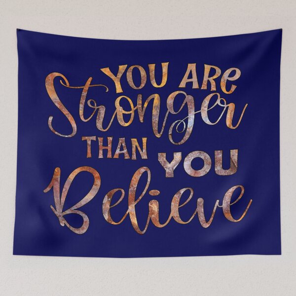 Item preview, You Are Stronger Than You Believe designed and sold by goodguy53.