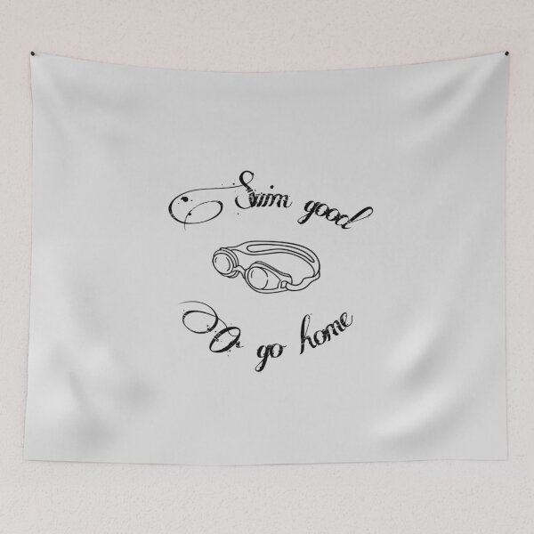 Item preview, Swim good or go home funny swimming design for him or her  designed and sold by TheGiftingTree.