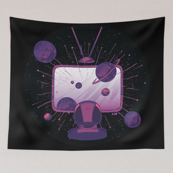 Item preview, Astronaut Watching Galaxy TV designed and sold by artado.