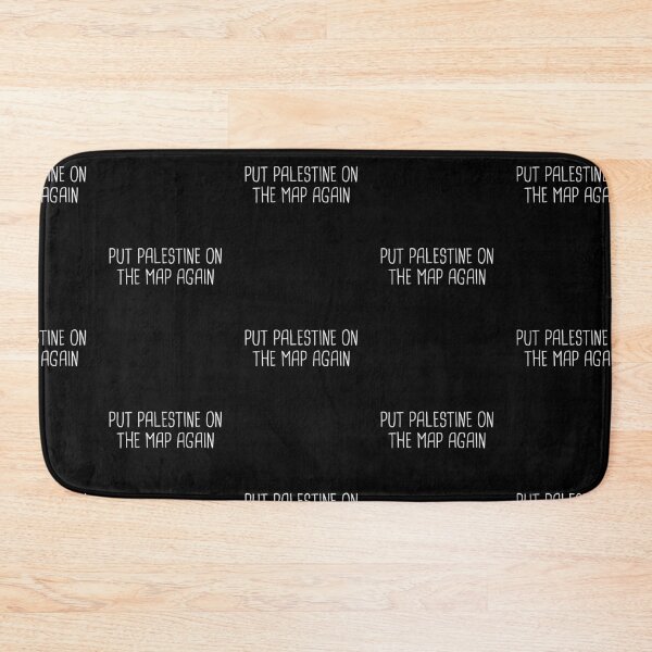Item preview, Put Palestine On The Map Again: Palestine: Gaza Freedom, Jerusalem, Muslim Freedom Protest designed and sold by Simoakn.