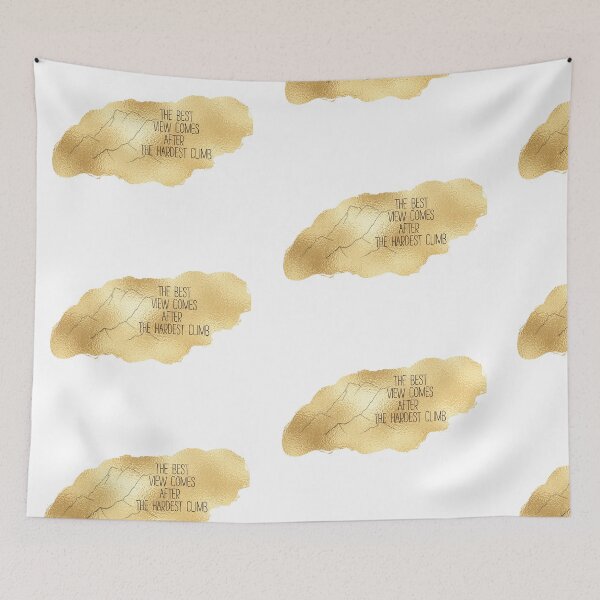 Item preview, The Best View Comes After the Hardest Climb designed and sold by made4you.