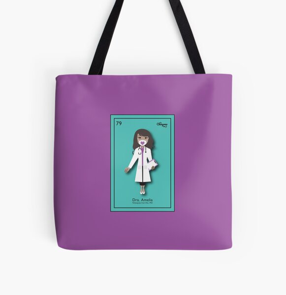 Amelia All Over Print Tote Bag
