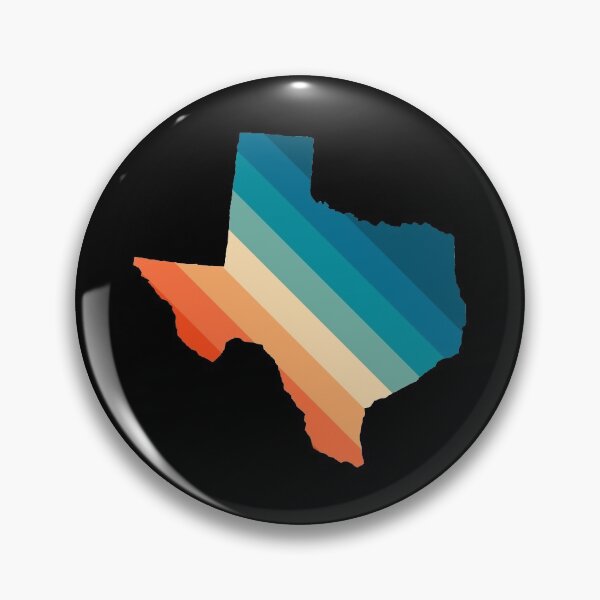 Item preview, Texas State Retro Map designed and sold by Texterns.