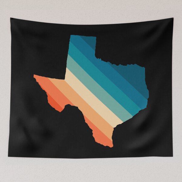 Item preview, Texas State Retro Map designed and sold by Texterns.