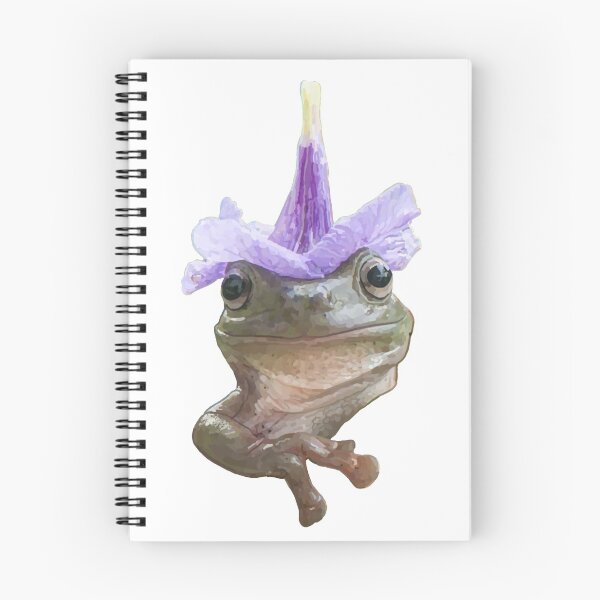 Item preview, large purple flower frog designed and sold by Siv3.