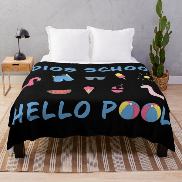 Item preview, Adios School Hello Pool designed and sold by geminivibe.