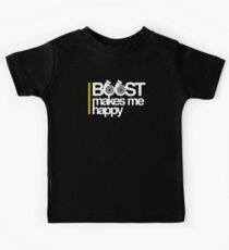 Boost Makes Me Happy Kids Tee