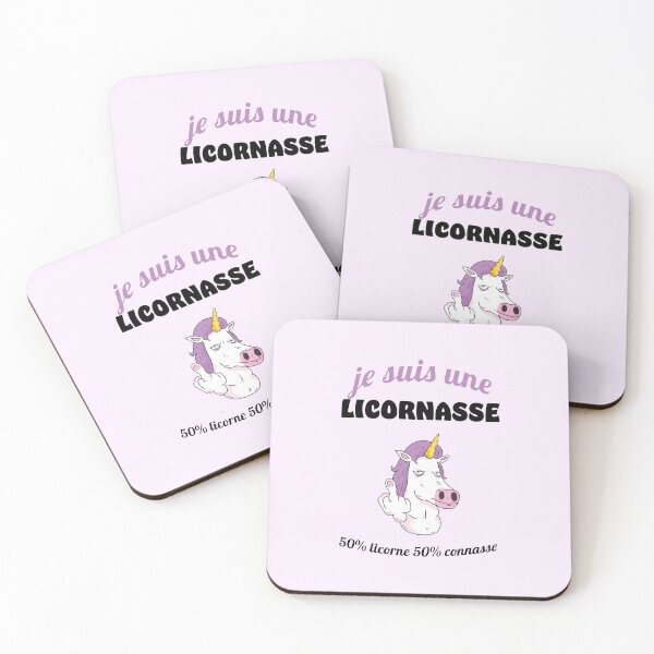 Item preview, Licornasse idée cadeau humour licorne designed and sold by Print  Androïde.