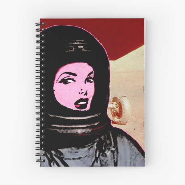 Item preview, Comic Girl Astronaut | Lunar rover | vintage aesthetics designed and sold by spinolator.