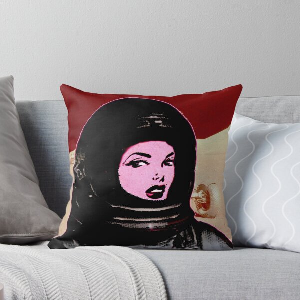 Item preview, Comic Girl Astronaut | Lunar rover | vintage aesthetics designed and sold by spinolator.