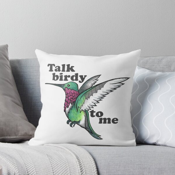 Item preview, Ruby-throated Hummingbird - Talk Birdy To Me designed and sold by The White Bat.