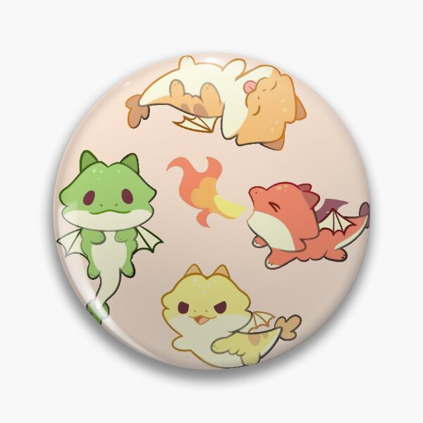 Artikelvorschau, Chibi-Drachen entworfen und verkauft von Griffywings.