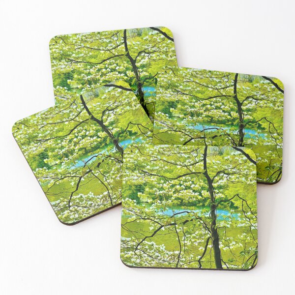Item preview, Water's White Blossoms designed and sold by Pamela Storch.