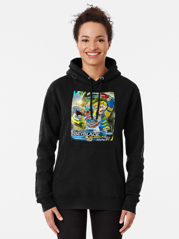 Copy of Beyblade Burst Rivals Pullover Hoodie for Sale by Magdalineshop Redbubble