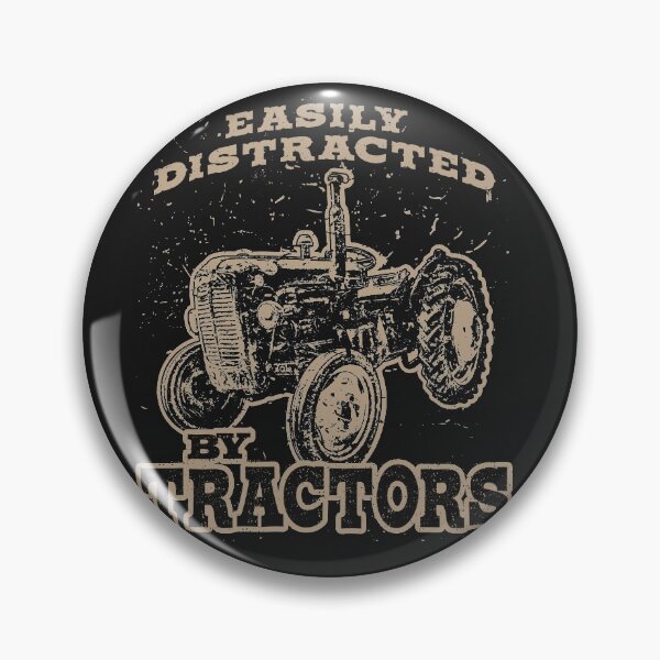 Item preview, Easily Distracted By Tractors vintage ford farm tractor designed and sold by bigraydesigns.