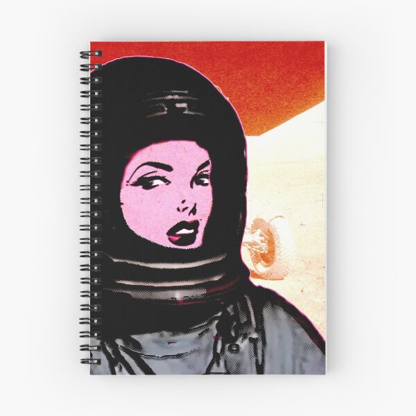 Item preview, Comic Girl Astronaut | Mars rover | vintage aesthetics designed and sold by spinolator.