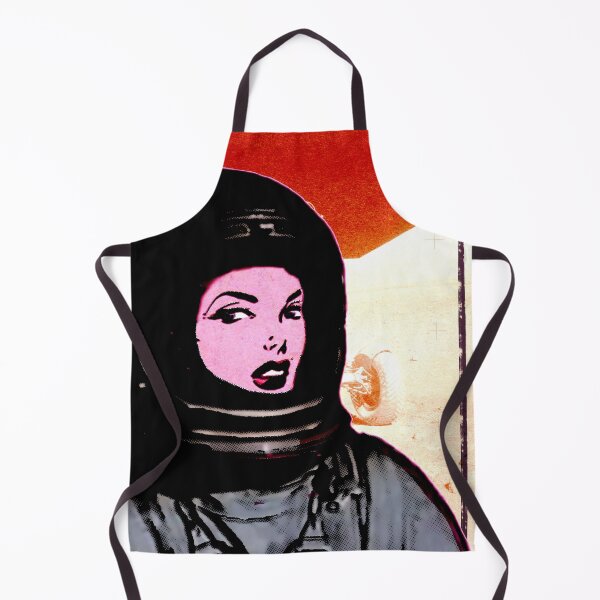 Item preview, Comic Girl Astronaut | Mars rover | vintage aesthetics designed and sold by spinolator.