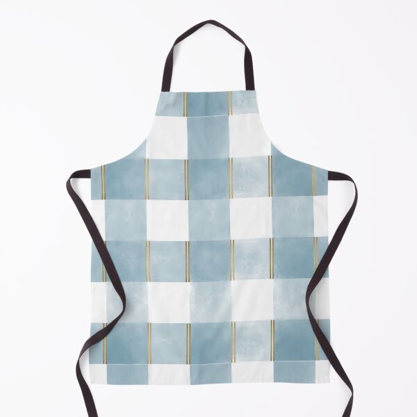 Artikelvorschau, Aquarell vergoldetes Gingham-Weiß entworfen und verkauft von Casey Wilkinson.