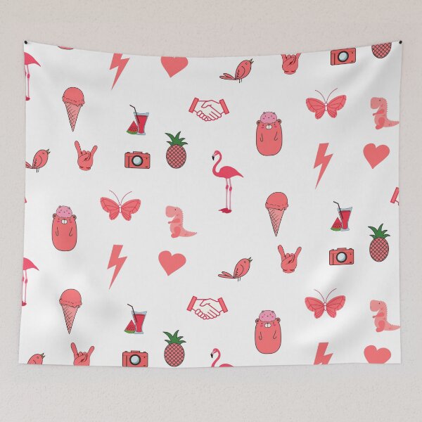 Item preview, 13 set of red aesthetic sticker pack designed and sold by vashumaso.