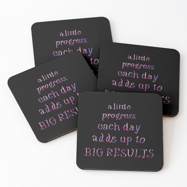 Item preview, A little progress each day adds up to BIG RESULTS designed and sold by RafaelLima7.