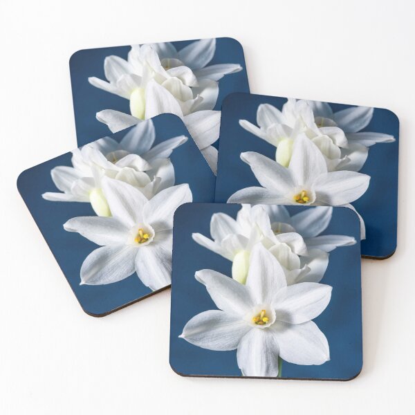 Item preview, Single White flower print designed and sold by Anamika Mehta.