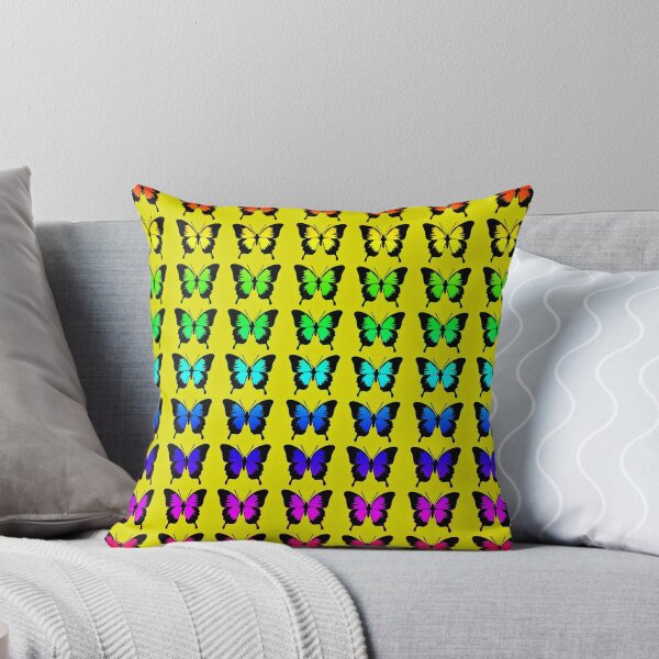Artikelvorschau, Colorful Butterflies on Yellow entworfen und verkauft von Greenbaby.