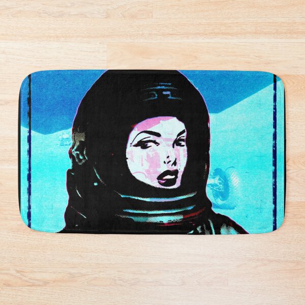 Item preview, Cosmic Comic Girl | Blue Astronaut | vintage aesthetics designed and sold by spinolator.