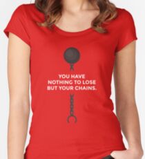 Karl Marx Women's Fitted Scoop T-Shirt