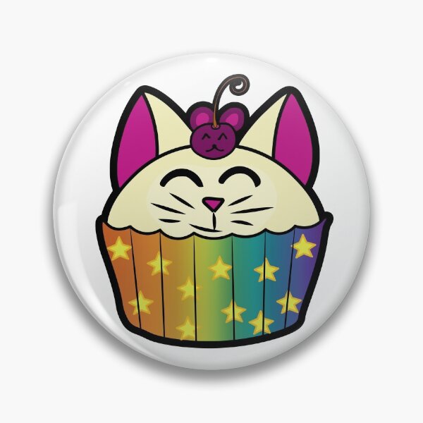 Item preview, Catcake With Mouse-Cherry - Rainbow designed and sold by Ryphna.
