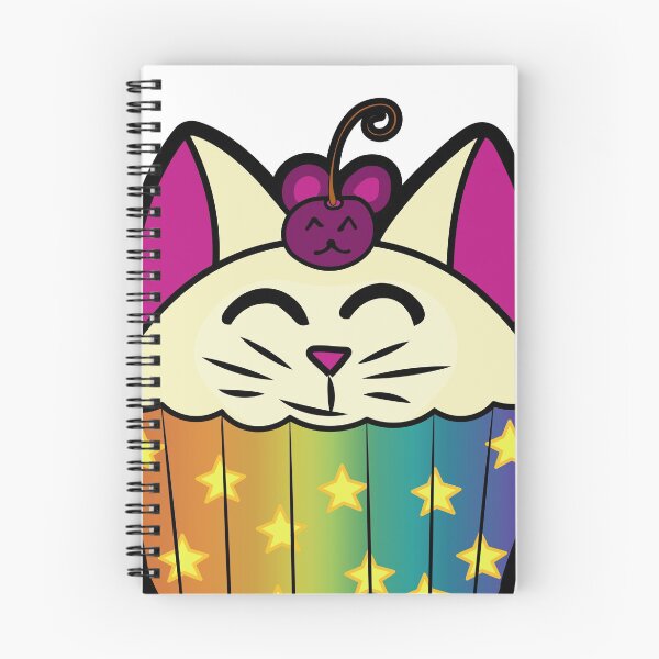 Item preview, Catcake With Mouse-Cherry - Rainbow designed and sold by Ryphna.