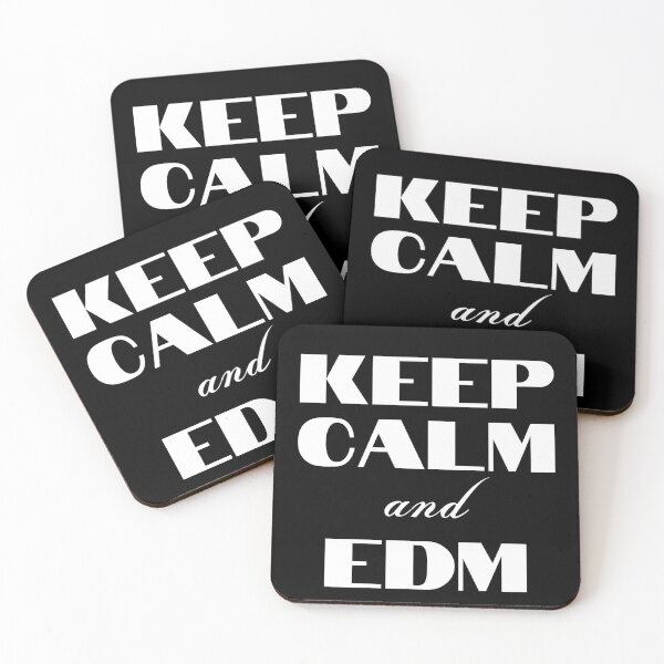 Item preview, Keep Calm and EDM designed and sold by Six Deers.