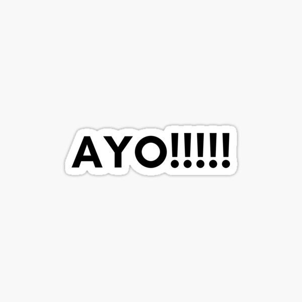 Item preview, AYO! - Adin Ross designed and sold by DesignDudeOG.