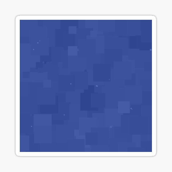 Item preview, Deep Ultramarine Square Pixel Color Accent designed and sold by SaraValor.