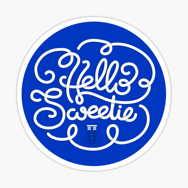 Hello Sweetie 2 Sticker