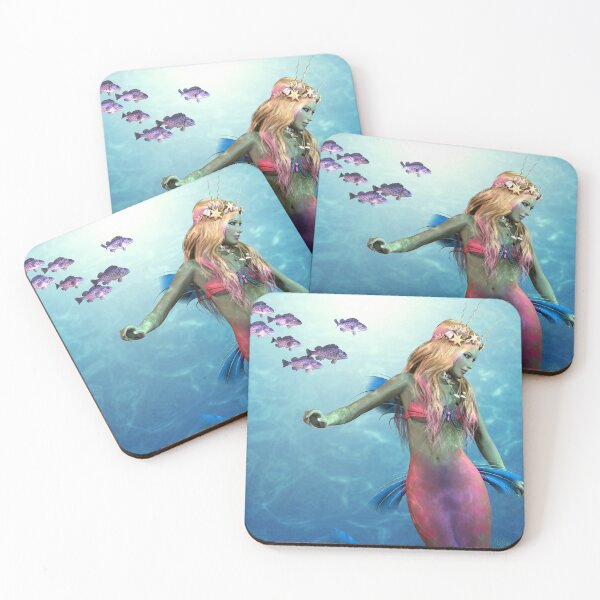 Item preview, Mermaid art,Mermaid,Mermaids, Sea Creatures Prints Wall Art,,Marinelife,Ocean Art,Ocean Animals designed and sold by eyesight4vision.
