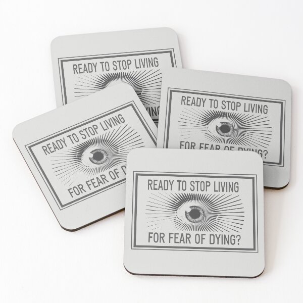 Item preview, READY TO STOP LIVING? designed and sold by SPACESHEEP0202.