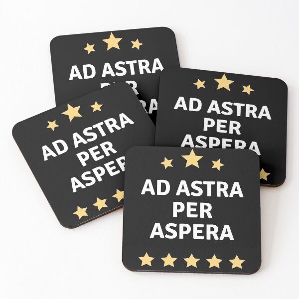 Item preview, Ad Astra Via Aspera Motivation Saying Star Dream designed and sold by DerEmmat.