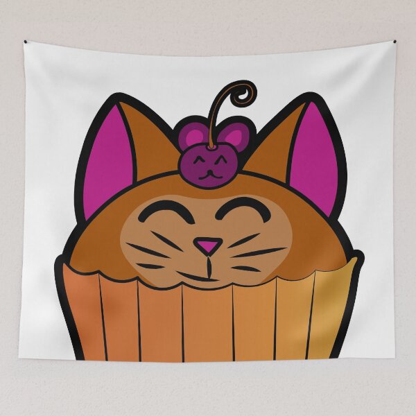 Item preview, Catcake With Mouse-Cherry - Orange designed and sold by Ryphna.