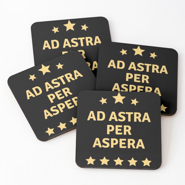 Item preview, Ad Astra Per Aspera Motivation Saying Star Dream designed and sold by DerEmmat.