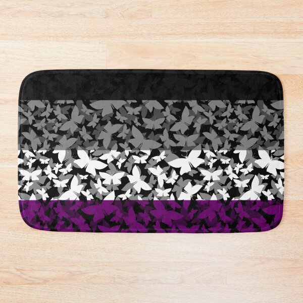 Item preview, Veil of Butterflies, Pride Series - Asexual designed and sold by StephOBrien.