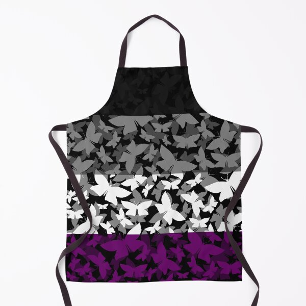 Item preview, Veil of Butterflies, Pride Series - Asexual designed and sold by StephOBrien.