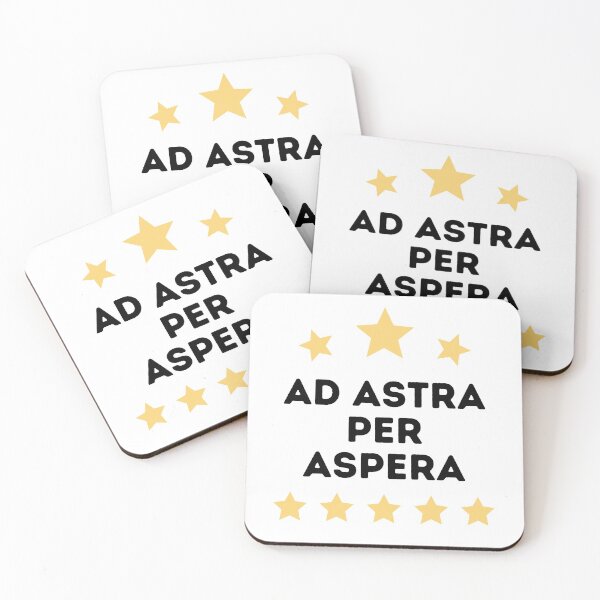 Item preview, Ad Astra Per Aspera Motivation Saying Star Dream designed and sold by DerEmmat.
