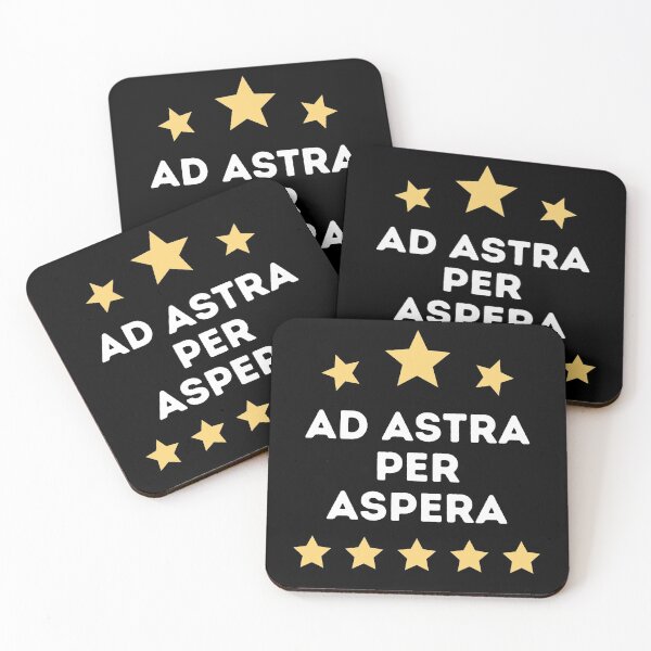 Item preview, Ad Astra Per Aspera Motivation Saying Star Dream designed and sold by DerEmmat.