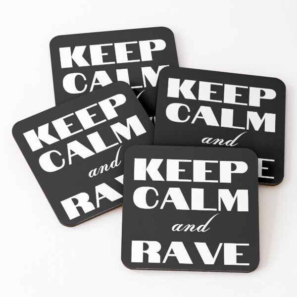 Item preview, Keep Calm and RAVE designed and sold by Six Deers.