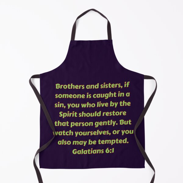 Item preview, Bible Verse Galatians 6:1 designed and sold by Prayingwarrior.