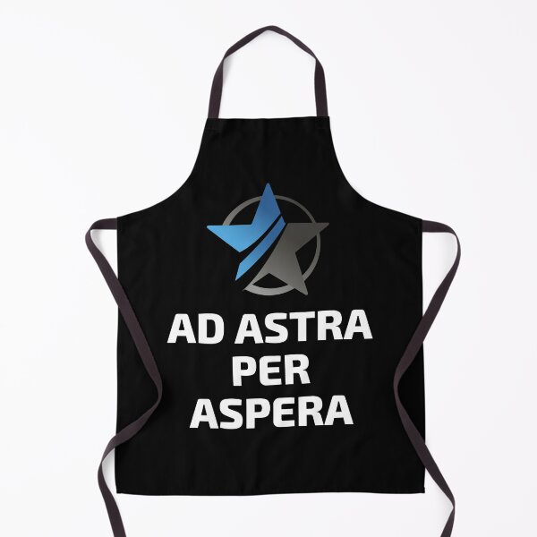 Item preview, Ad Astra Via Aspera Motivation Saying Star Dream designed and sold by DerEmmat.