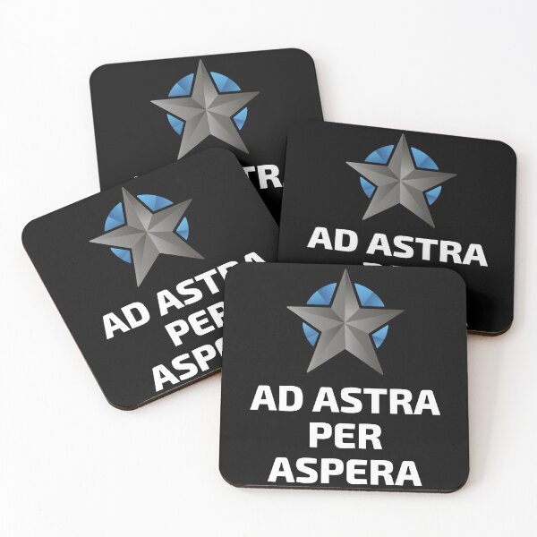 Item preview, Ad Astra Per Aspera Motivation Saying Star Dream designed and sold by DerEmmat.