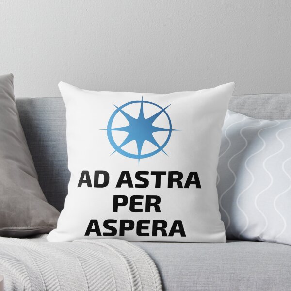 Item preview, Ad Astra Via Aspera Motivation Saying Star Dream designed and sold by DerEmmat.