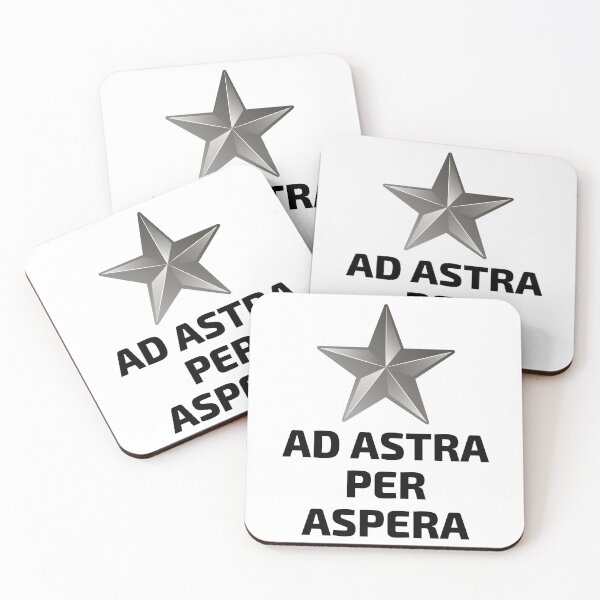 Item preview, Ad Astra Per Aspera Motivation Saying Star Dream designed and sold by DerEmmat.