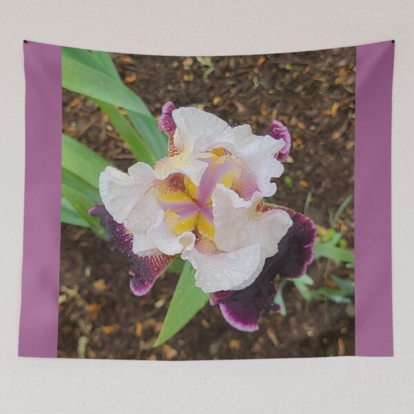 Item preview, Purple Iris From Above designed and sold by Twittlefish.